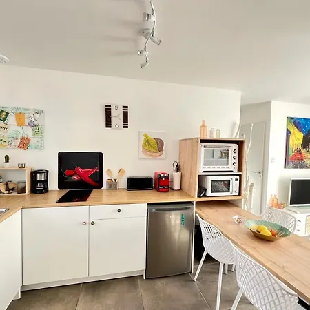 Independant Terrasse Vue Montagne, Proche Argeles Lejlighed